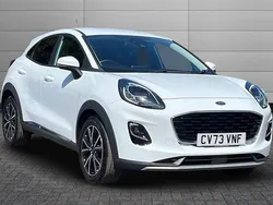 Frozen white Used 2023 Ford Puma Titanium Hatchback | £16,795 (Good price)