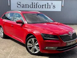 Red Used 2016 Skoda Superb SE L Executive Estate | £11,800 (Fair price)