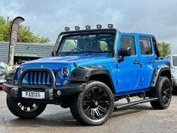 Blue Used 2015 Jeep Wrangler Sahara SUV | £32,999