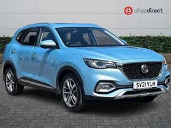 Solid holborn blue Used 2021 MG HS Exclusive SUV | £14,250 (Fair price)