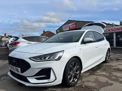White Used 2022 Ford Focus ST-Line Hatchback | £13,995 (Fair price)