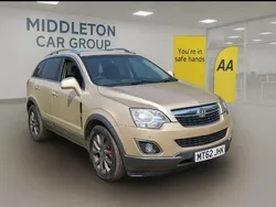 Yellow Used 2013 Vauxhall Antara S SUV | £2,995 (Good price)