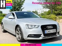Silver Used 2012 Audi A5 Sportback Comfort Hatchback | £5,118 (Good price)