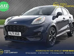 Blue Used 2022 Ford Puma ST-Line X SUV | £13,792 (Good price)