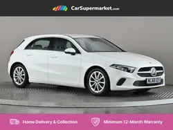 White Used 2018 Mercedes A200 Executive Hatchback | £14,997 (Fair price)