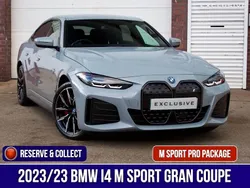 Grey Used 2023 BMW i4 M Sport Sedan | £31,850 (Good price)