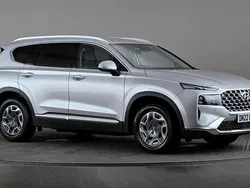 Silver Used 2022 Hyundai Santa Fe Premium SUV | £26,577 (Fair price)