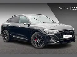 Black Used 2023 Audi Q8 e-tron Advanced SUV | £51,000 (Expensive)