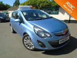 Blue Used 2014 Vauxhall Corsa Hatchback | £3,799 (Good price)