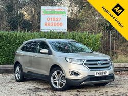White Used 2018 Ford Edge Titanium SUV | £11,999 (Good price)