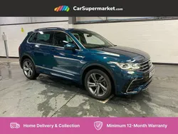Blue Used 2023 VW Tiguan R-line Edition SUV | £26,697 (Fair price)