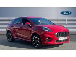 Red Used 2022 Ford Puma Gen-E ST-Line X SUV | £16,625 (Fair price)