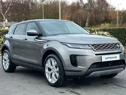 Silver Used 2021 Land Rover Range Rover evoque SE SUV | £23,700 (Fair price)