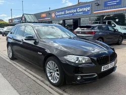 Black Used 2015 BMW 520 Luxury Line Estate | £9,250 (Fair price)