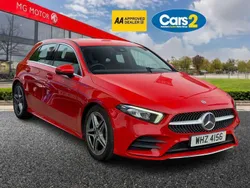 Red Used 2018 Mercedes A200 AMG line Hatchback | £15,690 (Good price)