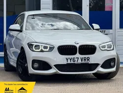 White Used 2018 BMW 118 M Sport Hatchback | £12,750 (Fair price)
