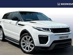 White Used 2018 Land Rover Range Rover evoque HSE Dynamic SUV | £19,000 (Good price)