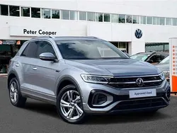 Silver Used 2022 VW T-Roc R-line SUV | £20,991 (Fair price)