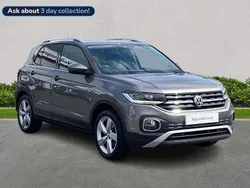 Grey Used 2020 VW T-Cross SEL SUV | £13,497 (Fair price)