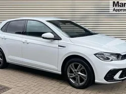 White Used 2024 VW Polo R-line Hatchback | £18,054 (Fair price)