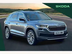 Graphite grey metallic Used 2024 Skoda Kodiaq SE L Executive SUV | £29,695 (Fair price)