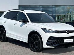 Pure white Used 2025 VW Tiguan R-line SUV | £36,291
