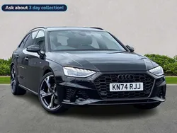 Black Used 2024 Audi A4 Black Edition Estate | £31,958 (Fair price)