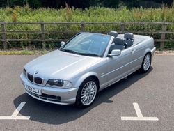 Silver Used 2001 BMW 325 Cabriolet Cabriolet | £9,990