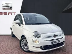 White Used 2021 Fiat 500 Dolcevita Hatchback | £8,180 (Good price)