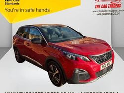 Red Used 2017 Peugeot 3008 GT-line Hatchback | £9,988 (Fair price)