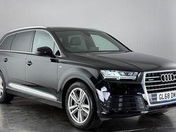 Black Used 2018 Audi Q7 S-Line SUV | £26,700 (Good price)