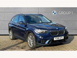Blue Used 2018 BMW X1 Sport Line SUV | £15,750 (Fair price)