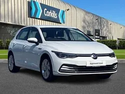 Pure white Used 2021 VW Golf VIII Style Hatchback | £20,295 (Fair price)