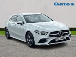 White Used 2020 Mercedes A180 AMG Line Premium Hatchback | £18,499 (Expensive)