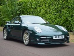 Porsche racing green metallic Used 2010 Porsche 911 Turbo S Coupe | £84,975