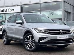 Silver Used 2021 VW Tiguan Elegance SUV | £22,795 (Fair price)
