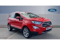 Red Used 2019 Ford Ecosport Titanium SUV | £11,777 (Fair price)