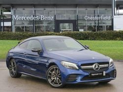 Blue Used 2021 Mercedes C43 AMG Premium Plus Coupe | £30,750 (Good price)