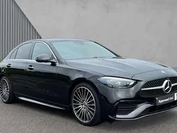 Black New 2025 Mercedes C200 AMG Line Premium Plus Sedan | £43,890 (Expensive)