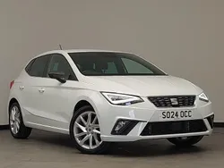 White Used 2024 Seat Ibiza XCELLENCE Hatchback | £18,298 (A bit pricey)