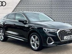 Black Used 2025 Audi Q3 S-Line SUV | £33,987 (Fair price)