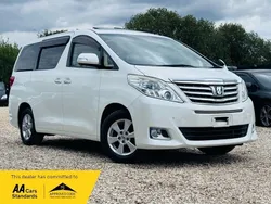White Used 2013 Toyota Alphard Edition MPV | £17,495 (Fair price)