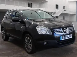 Black Used 2009 Nissan Qashqai N-TEC SUV | £2,320 (Fair price)