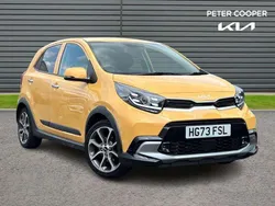 Yellow Used 2023 Kia Picanto X-Line Hatchback | £16,341 (Fair price)