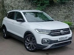 White Used 2019 VW T-Cross Edition SUV | £15,998 (Expensive)
