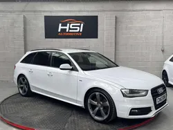 White Used 2013 Audi A4 Black Edition Estate | £8,395 (A bit pricey)