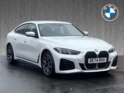 White Used 2024 BMW 420 Gran Coupé M Sport Coupe | £34,909 (Fair price)