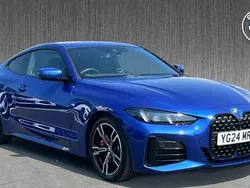 Blue Used 2024 BMW 420 M Sport Coupe | £38,299 (Fair price)