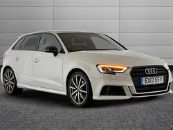 White Used 2017 Audi A3 Black Edition Hatchback | £15,999 (Fair price)