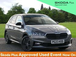 Graphite grey metallic body / black magic pearl effect roof Used 2023 Skoda Fabia Colour Edition Hatchback | £14,495 (Fair price)